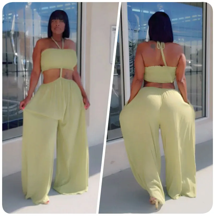 Angel of Mine Jumpsuit (Olive)