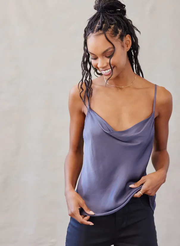 Bella Dahl Cowl Neck Camisole - Final Sale 50% off