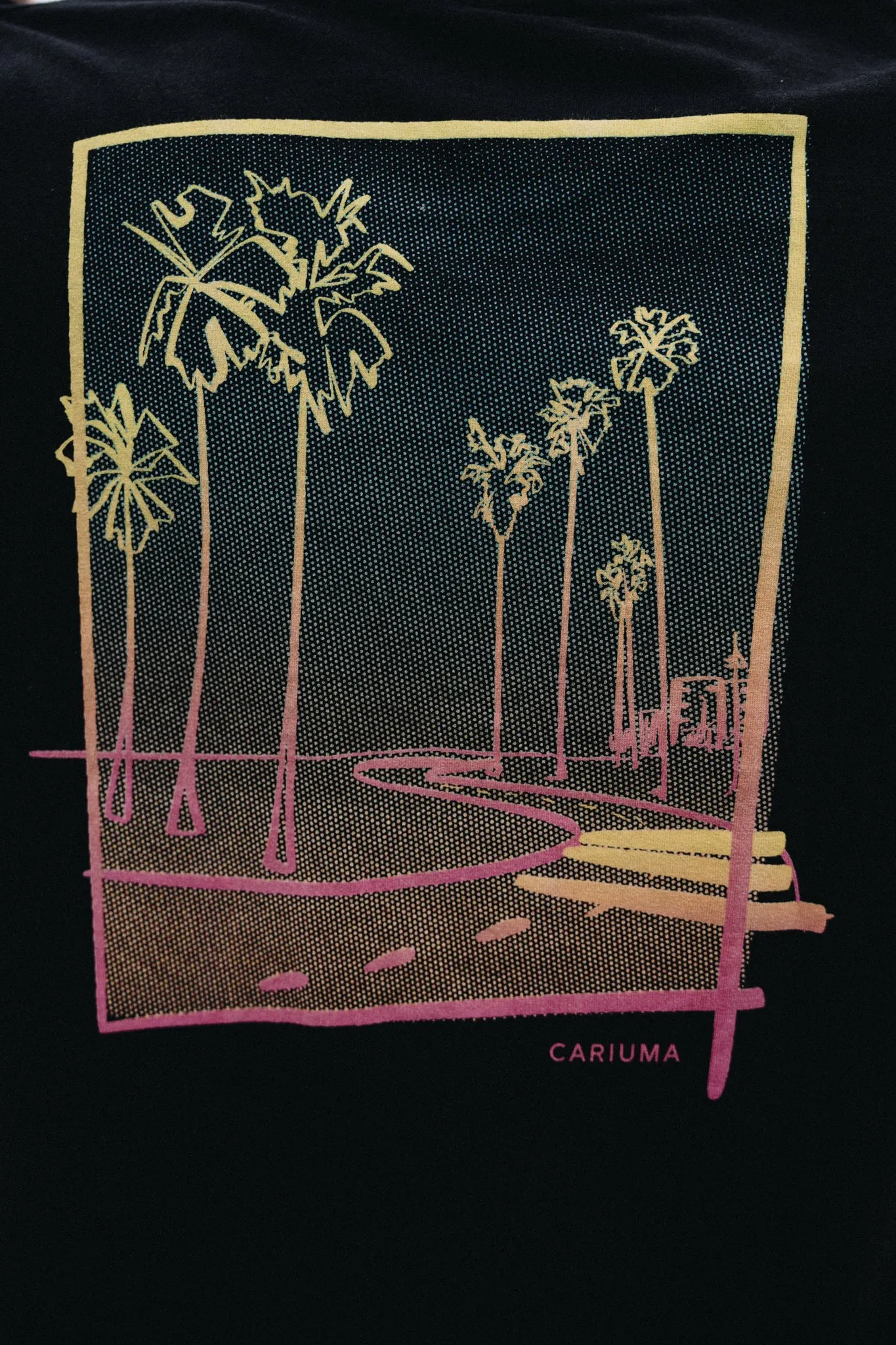 CARIUMA Venice Beach T-Shirt Black
