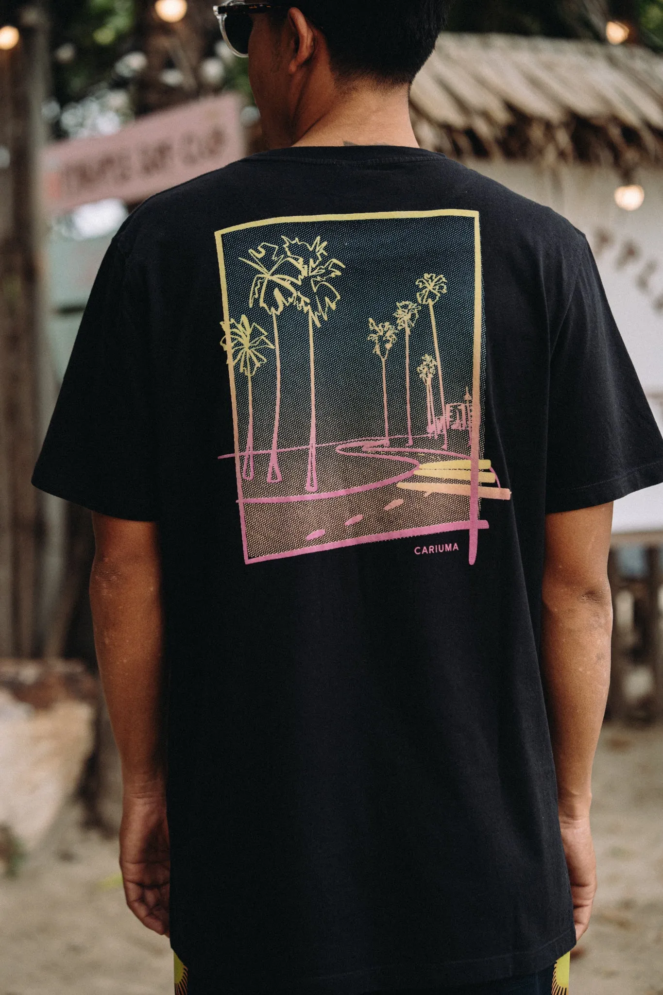 CARIUMA Venice Beach T-Shirt Black