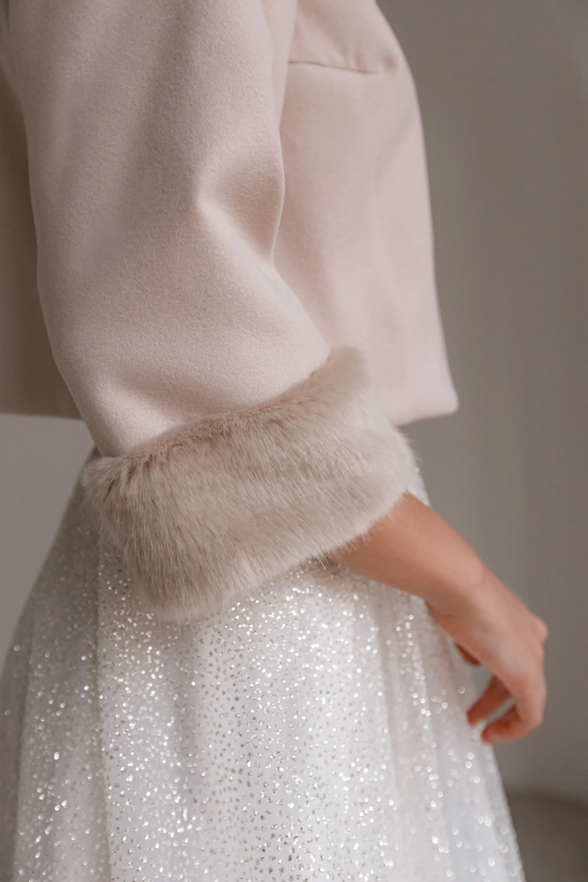Eco Fur Coat J 316