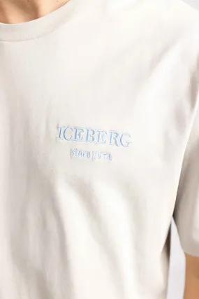 IceB Logo 5D T-Shirt (Beige) - I24F02663271323