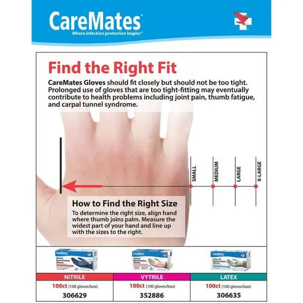 Latex-PF Disposable Examination Gloves Powder Free Large