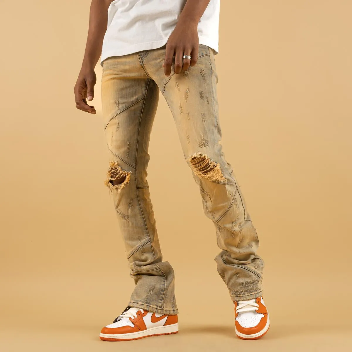 ORO FLARED DENIM