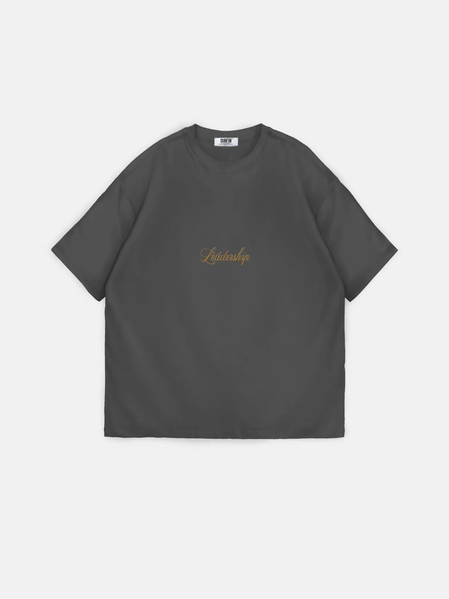 Oversize Leadership T-shirt - Anthracite