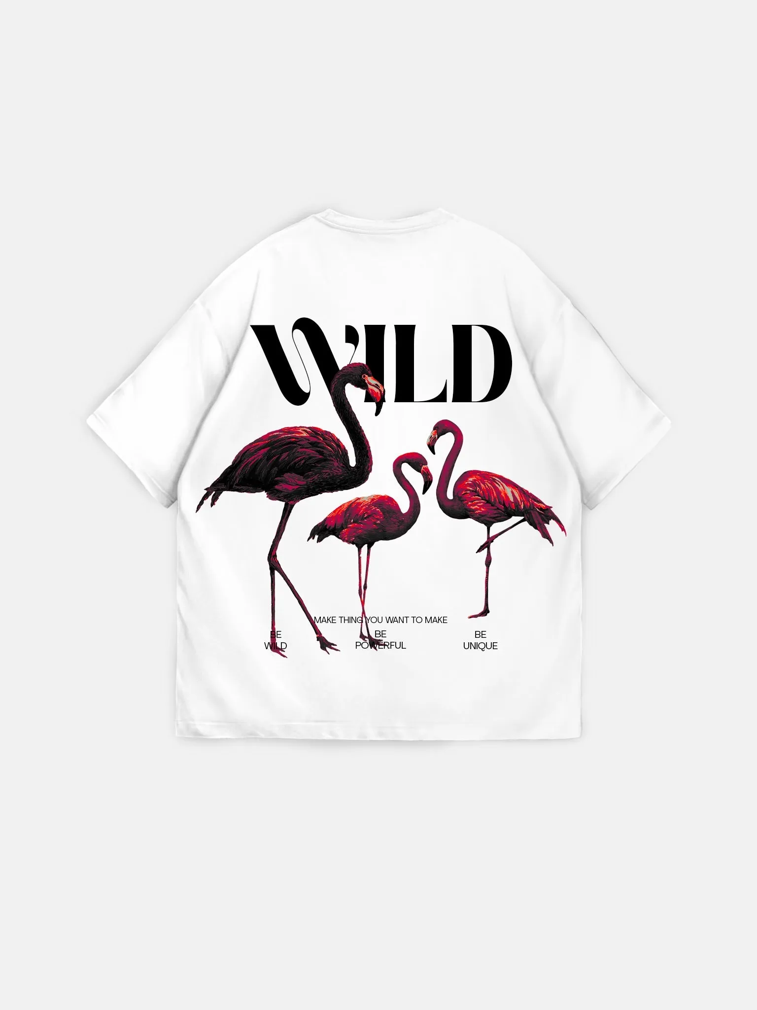 Oversize Wild T-Shirt - White