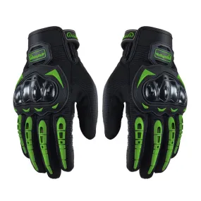 Riding Tribe MCS-17 Motorcycle Gloves Touch Screen Outdoor Riding Gloves, Size: L(Green)