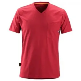 Snickers&#x20;2524&#x20;AllroundWork,&#x20;37.5&#xAE;&#x20;Technology&#x20;s&#x2F;s&#x20;T-Shirt&#x20;-&#x20;Chili&#x20;Red