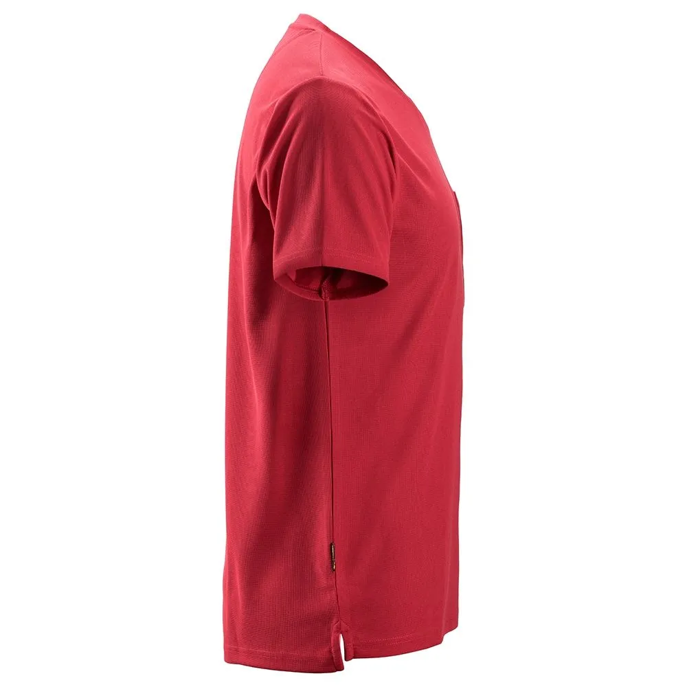 Snickers&#x20;2524&#x20;AllroundWork,&#x20;37.5&#xAE;&#x20;Technology&#x20;s&#x2F;s&#x20;T-Shirt&#x20;-&#x20;Chili&#x20;Red