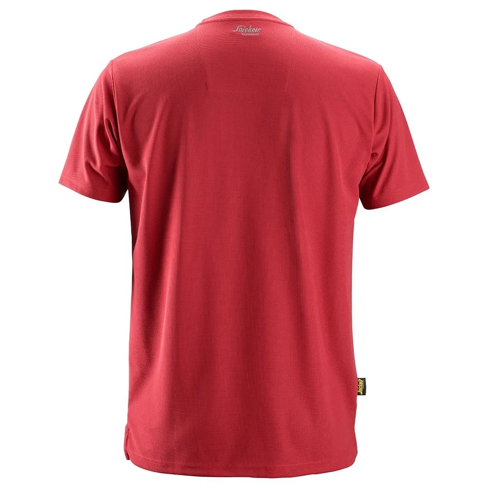 Snickers&#x20;2524&#x20;AllroundWork,&#x20;37.5&#xAE;&#x20;Technology&#x20;s&#x2F;s&#x20;T-Shirt&#x20;-&#x20;Chili&#x20;Red