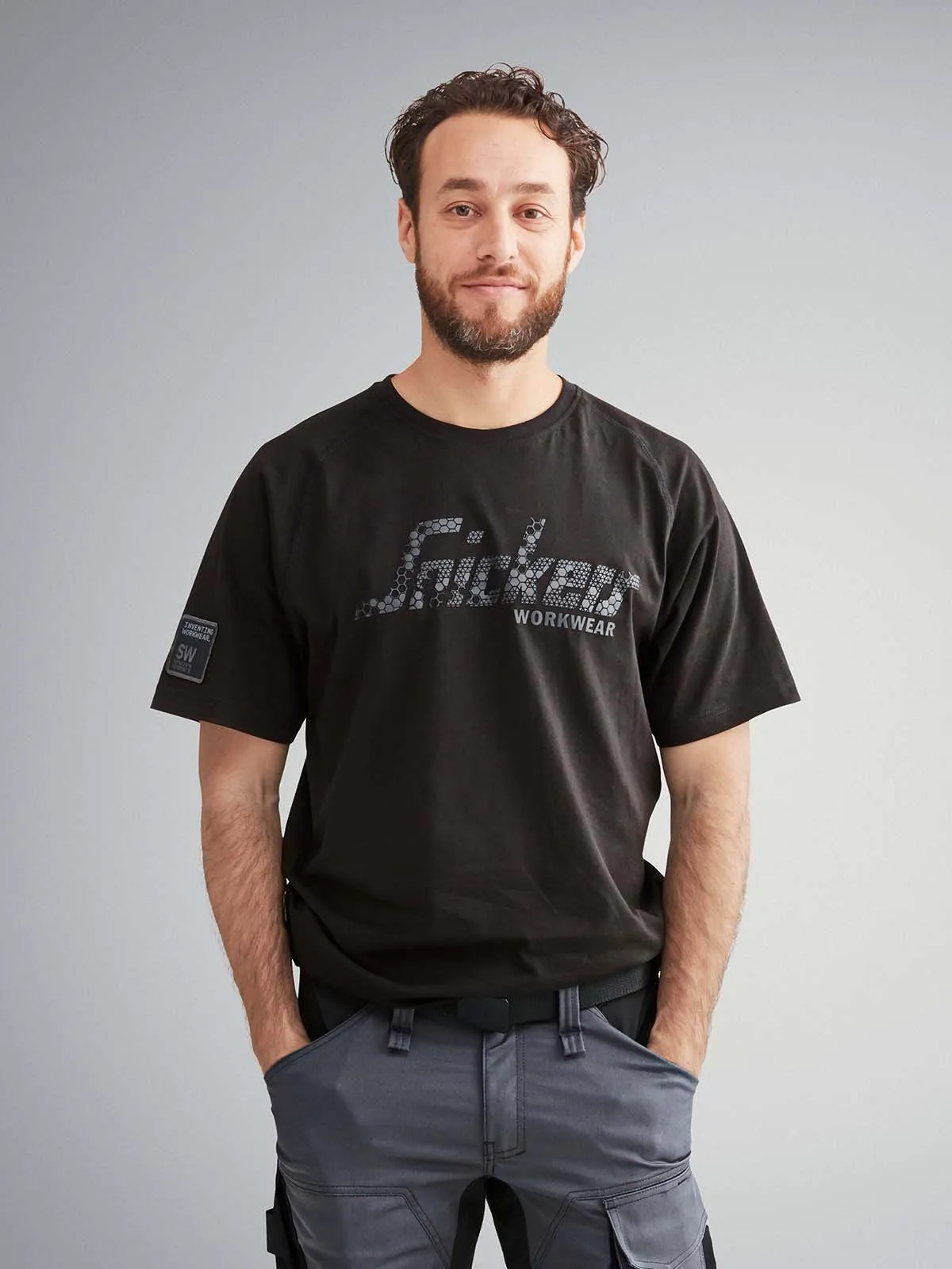 Snickers&#x20;2580&#x20;Logo&#x20;T-shirt&#x20;-&#x20;Black
