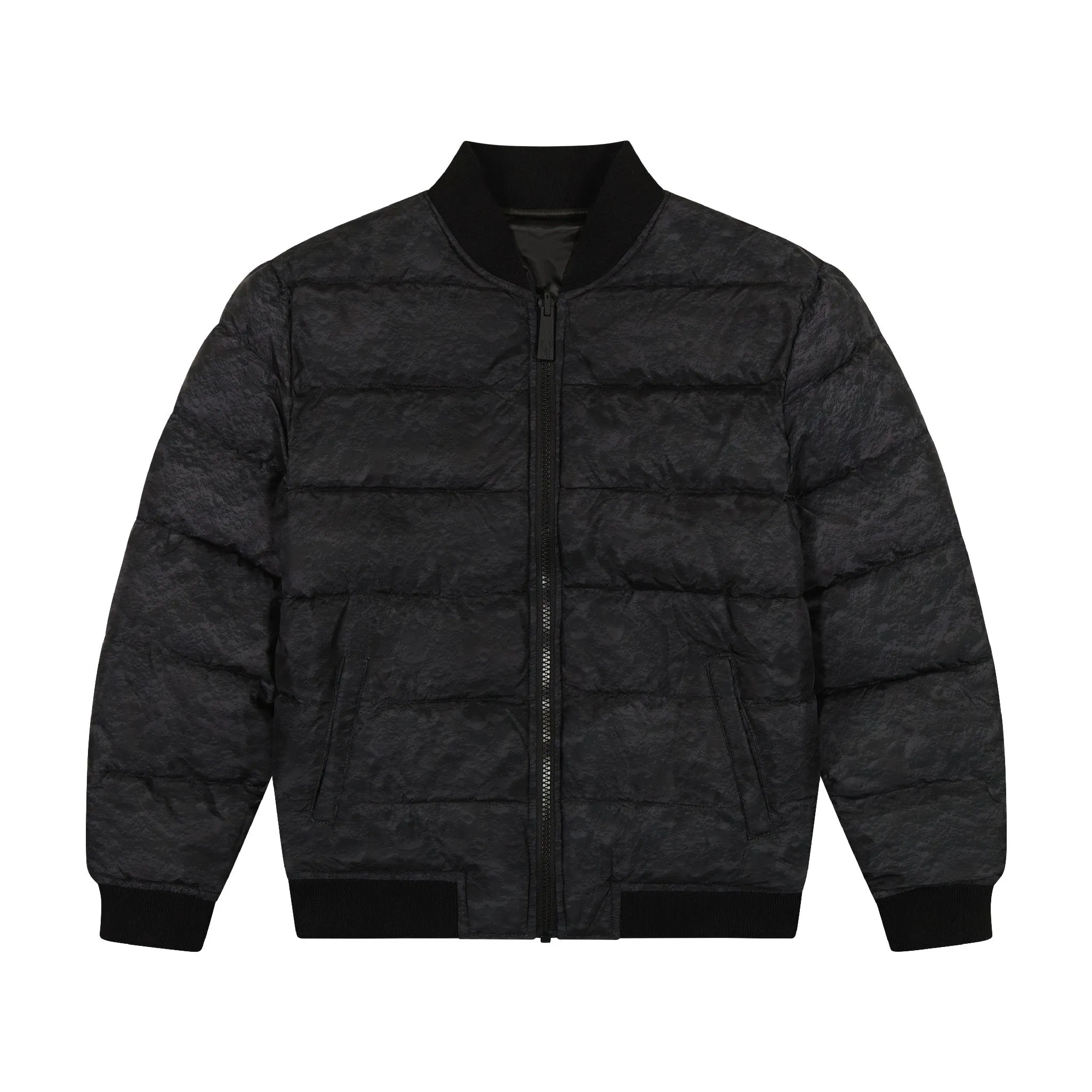 SPACEONE x Andy & Evan | Reversible Bomber Jacket | Deep Space Black