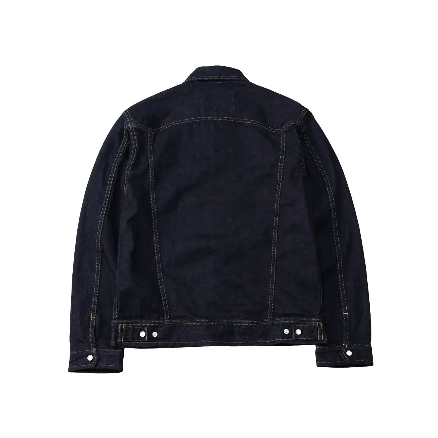 The Flat Head Denim Western Jacket Blue