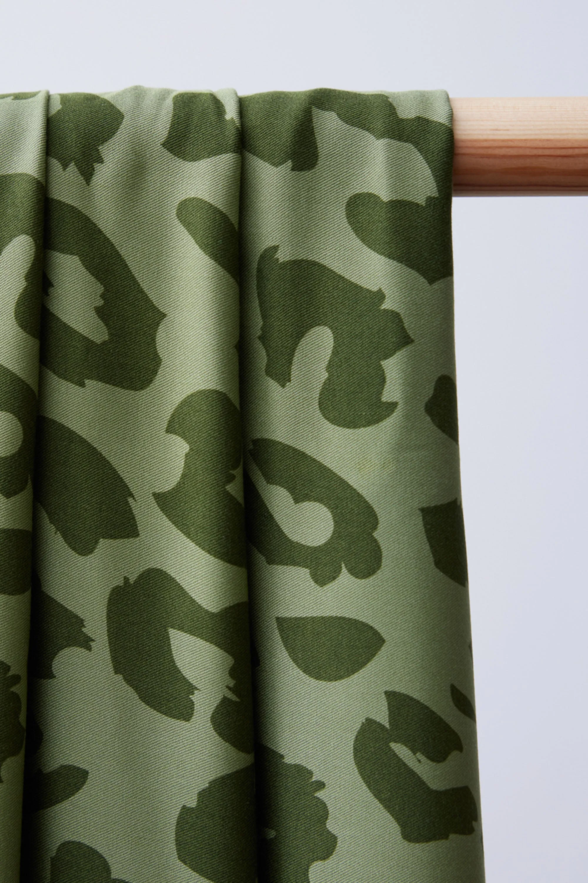Urban Leo Viscose Twill in Olive by Mind the Maker